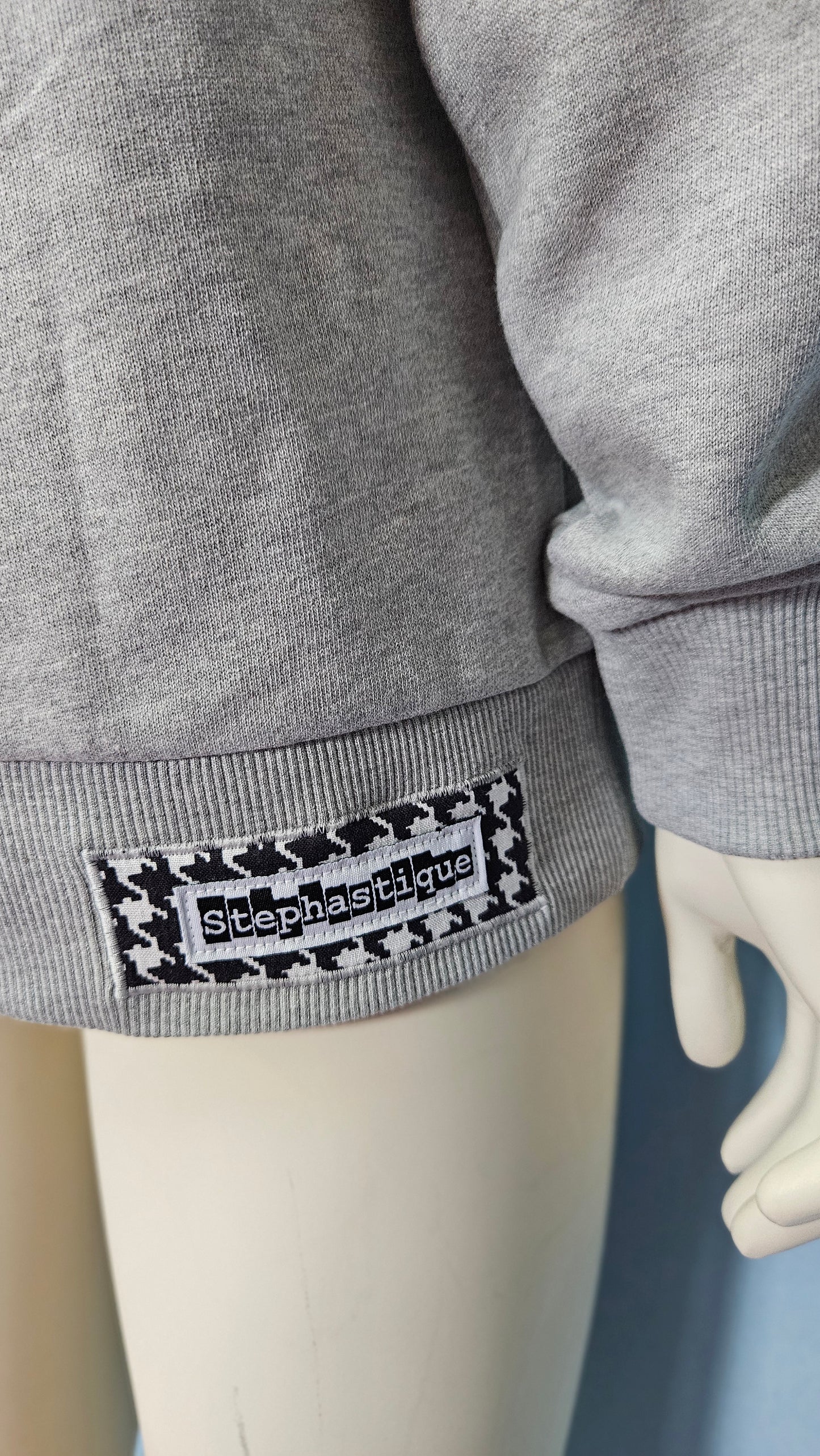 Bad Cat Sweater Grey Size M