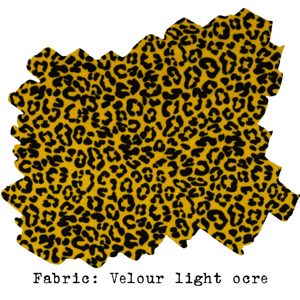 Leopard Ruffled Sweater Bio Cotton
