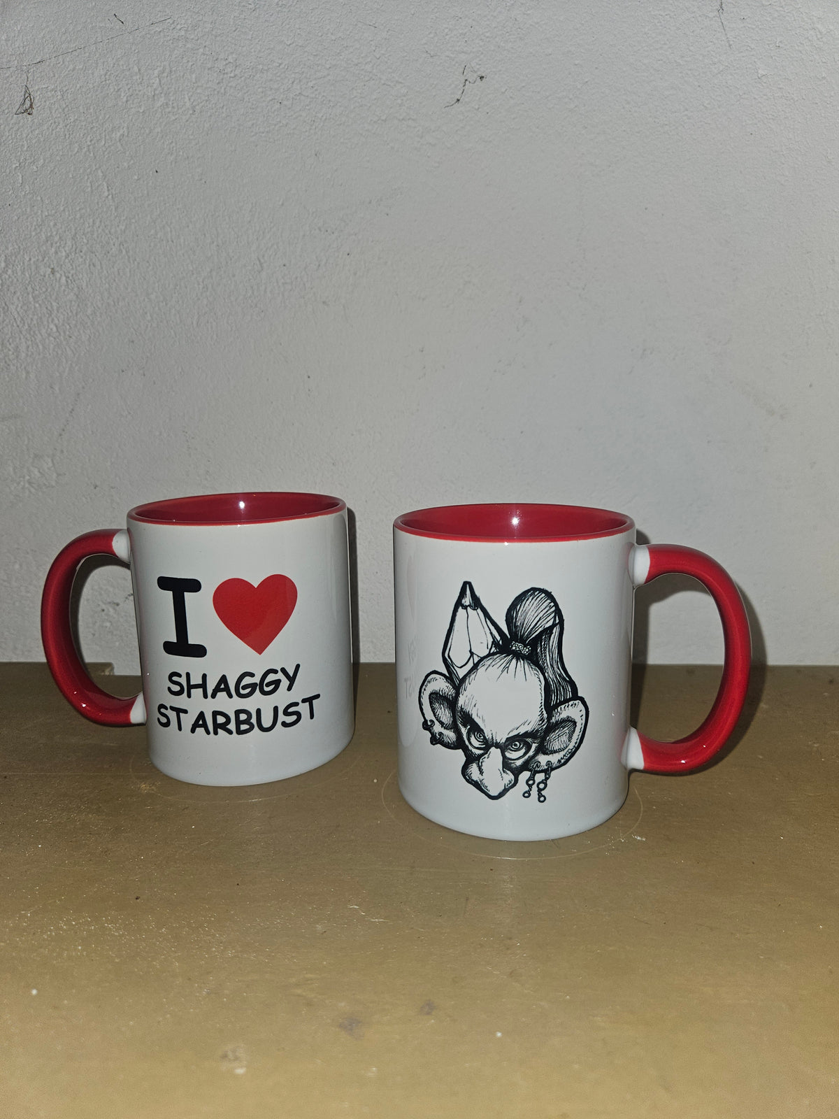 I LOVE SHAGGY STARBUST Mug (SFW Edition)