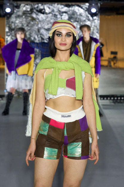 Cheeky Patchwork Croptop