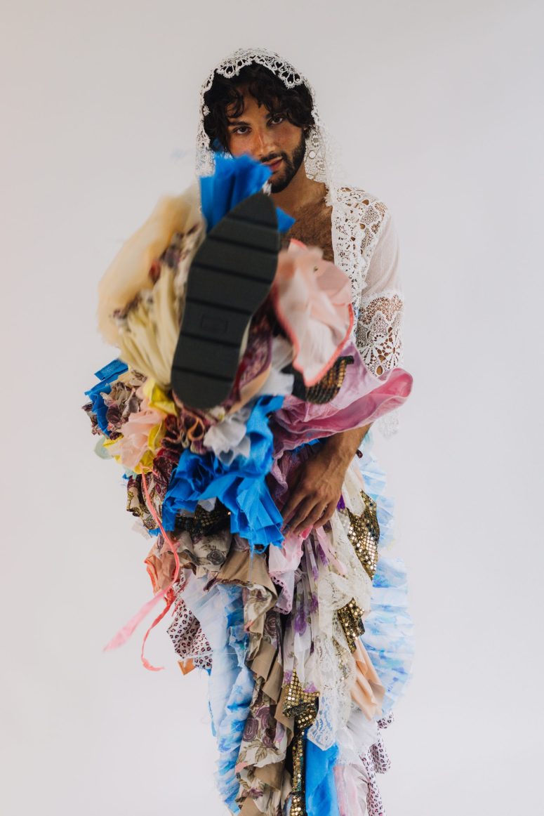 ReImagine sustainable fashion collection designed by Stephastique in collaboration with Reshare Leger des Heils