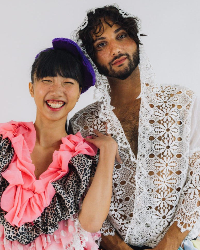 ReImagine sustainable fashion collection designed by Stephastique in collaboration with Reshare Leger des Heils