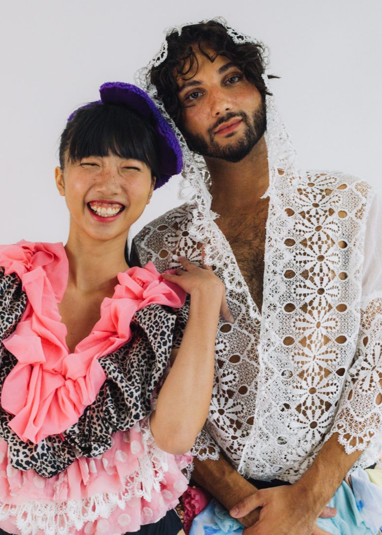 ReImagine sustainable fashion collection designed by Stephastique in collaboration with Reshare Leger des Heils