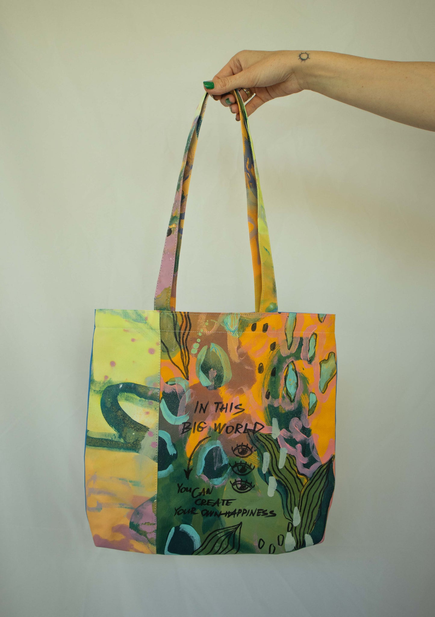 'Own happiness' Bag IM AUBE X Stephastique