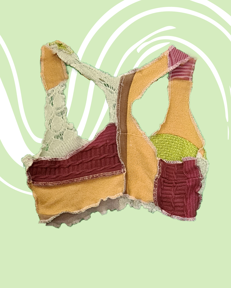 Cheeky Patchwork Croptop
