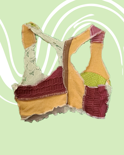 Cheeky Patchwork Croptop