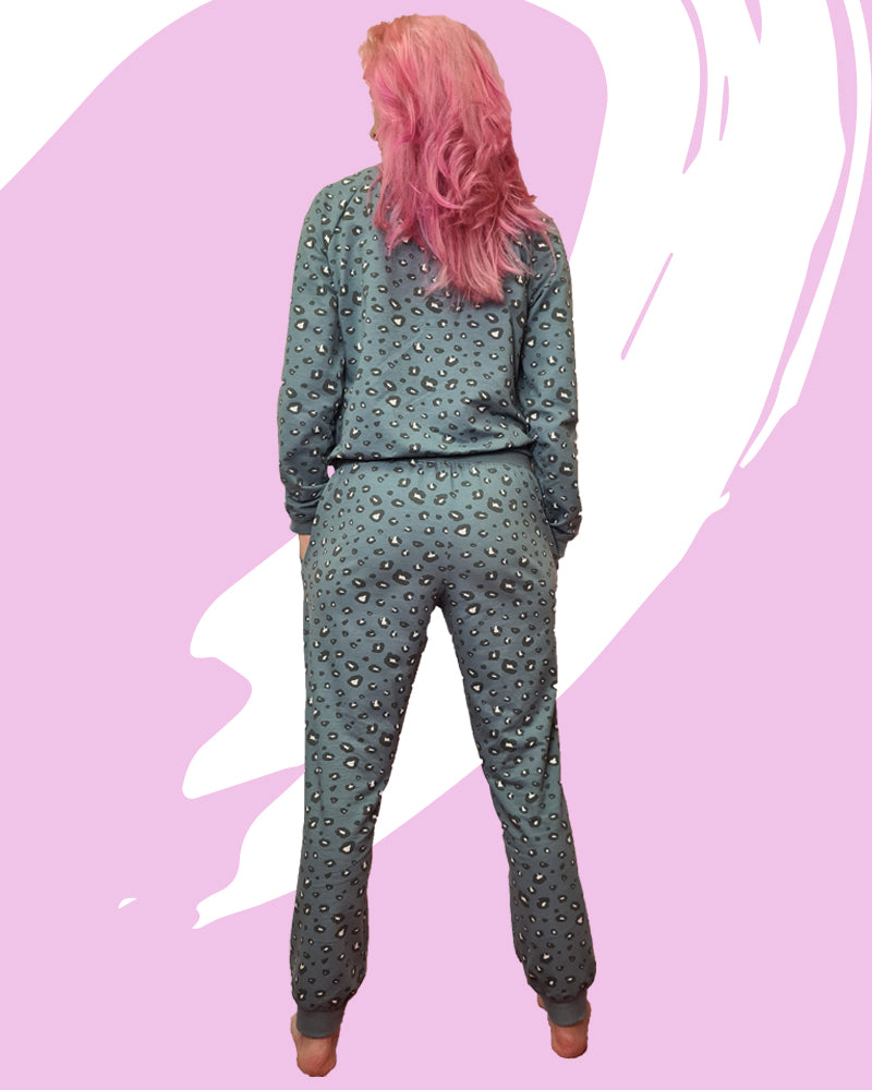 Leopard Sweatpants Bio Cotton