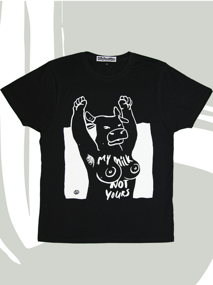 T-Shirt My Milk Not Yours BLACK