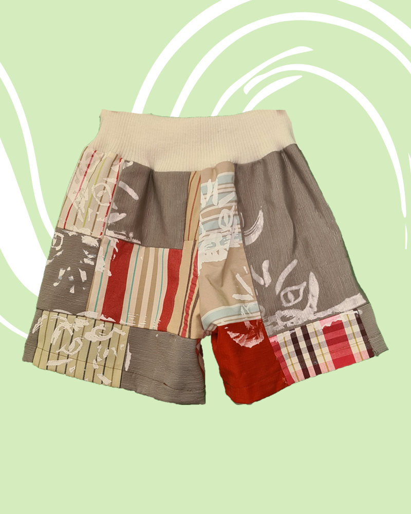 Cheeky Patchwork Shorts