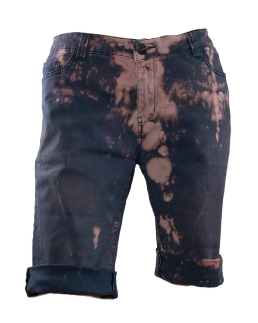 Splatter Print Shorts
