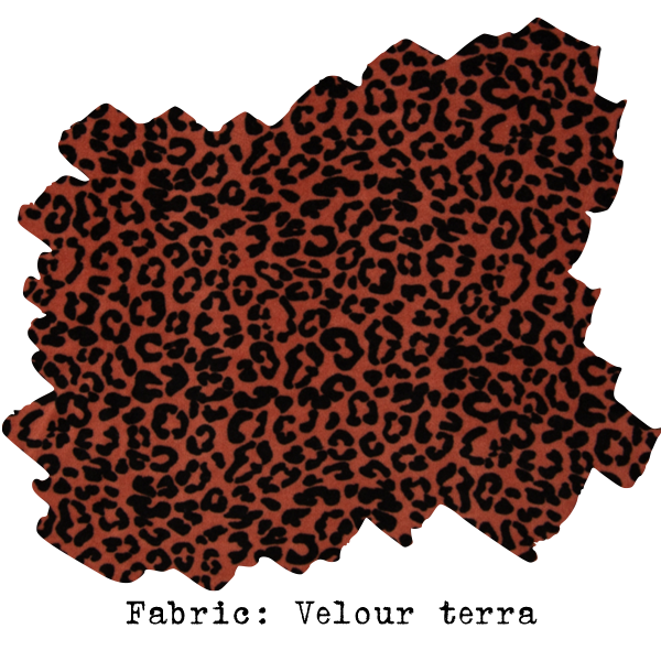 Leopard Ruffled Sweater Bio Cotton